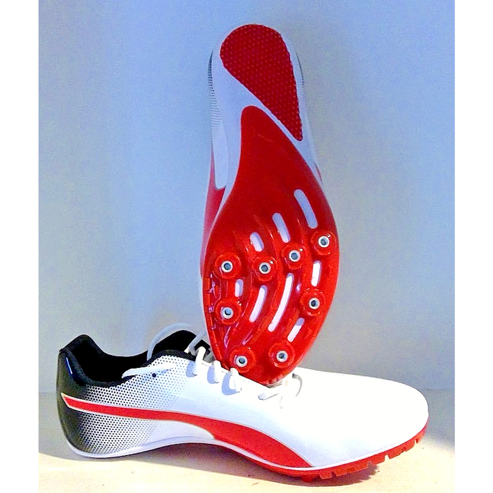 Puma EVOSPEED SPRINT White Blk & Red 7.5 New